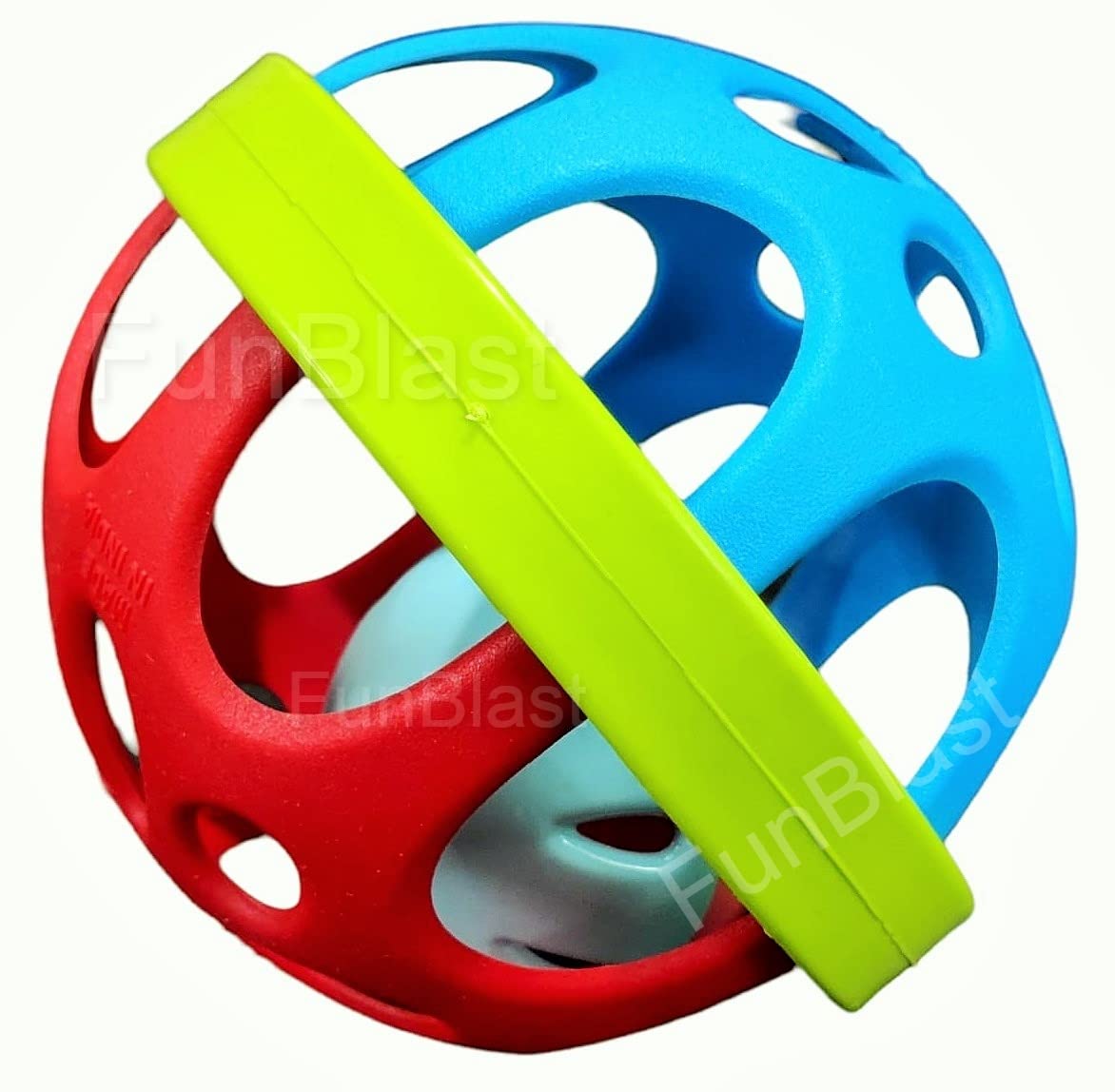 FunBlast Rattle Ball for Babies, Rattles for Kids, Rattle Toys for Infants, Early Development Toys for Infants (Set of 1 Pcs)