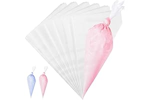 100Pcs 18 inch Non-Slip Disposable Piping Bags