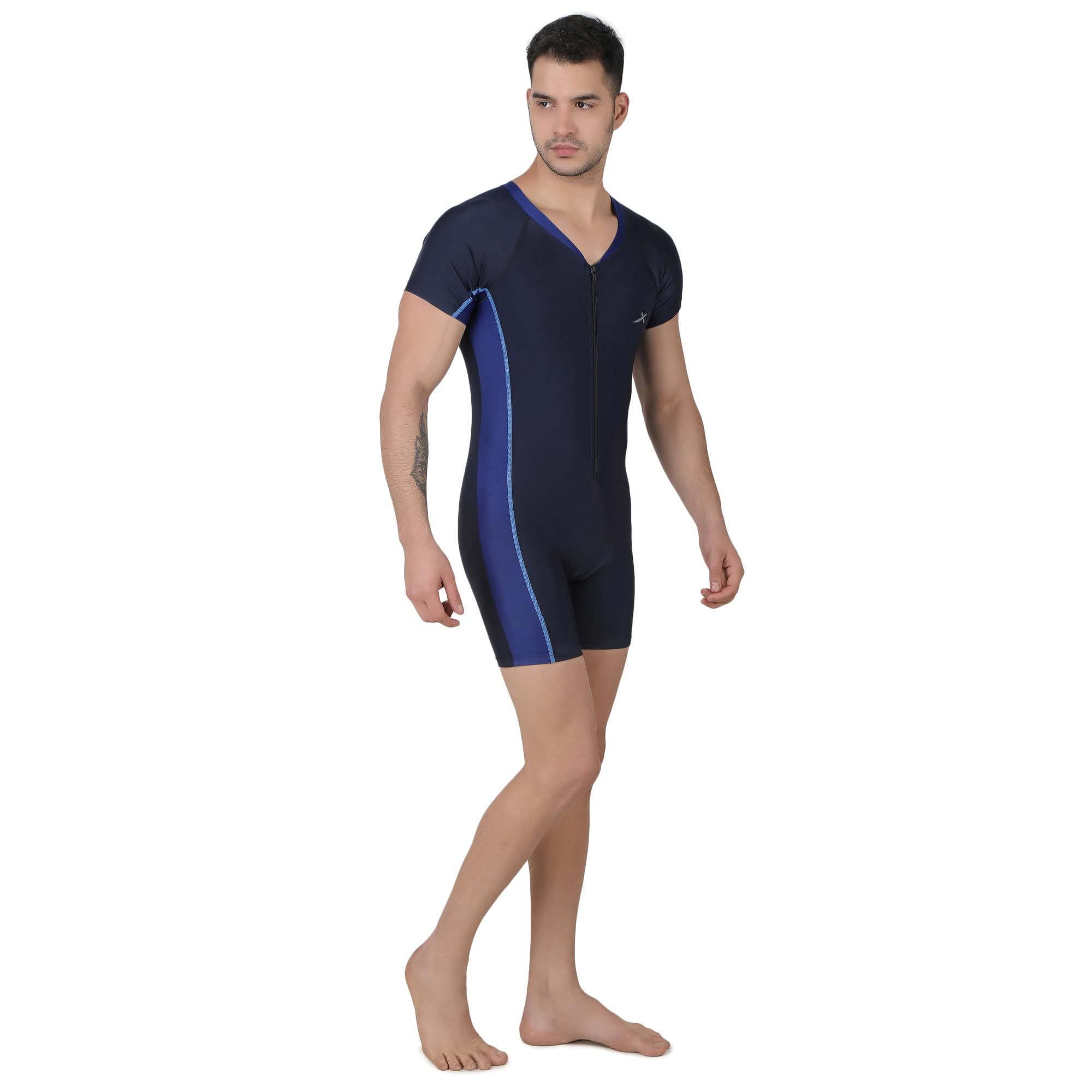Vector X OMSS-354 Men's Swimming Costume for Multipurpose Wear for Swimming I Diving I Cycling I Aerobics 3