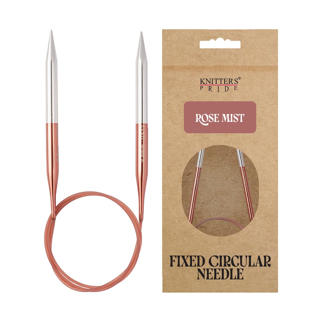Knitter's Pride Rosemist Circular Needle 100 cm 9.0 mm - 1 piece