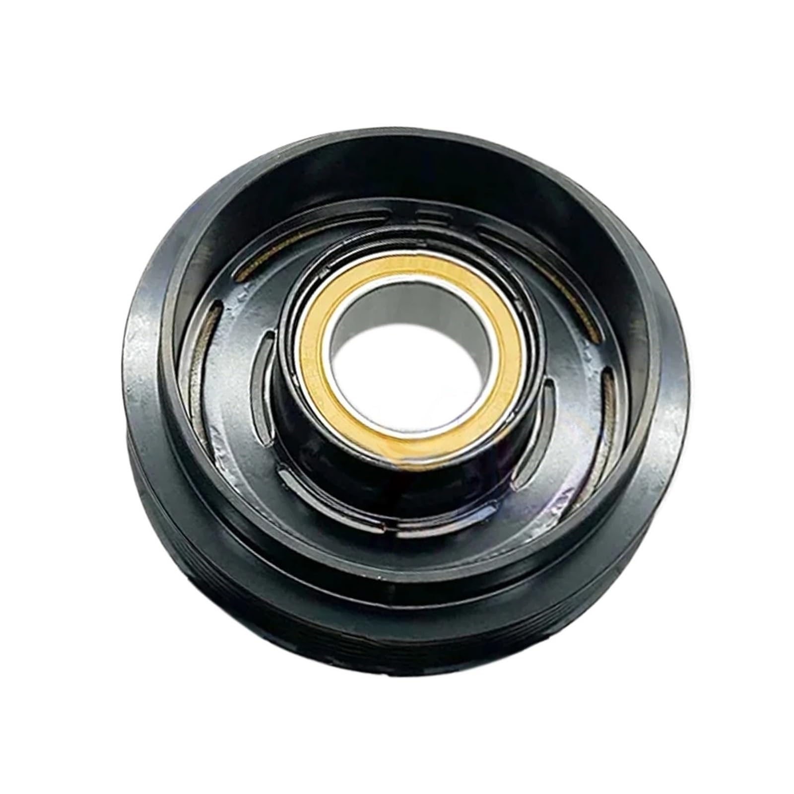 Qiuymgfg Pulley Ac Compressor Clutch Kit Fit For Santa Fit For Fe Ii Cm 2.2 97701-2B400 97701-2B450 977012B400 977012B450 Auto A/C Ac Compressor Clutch(Pulley)