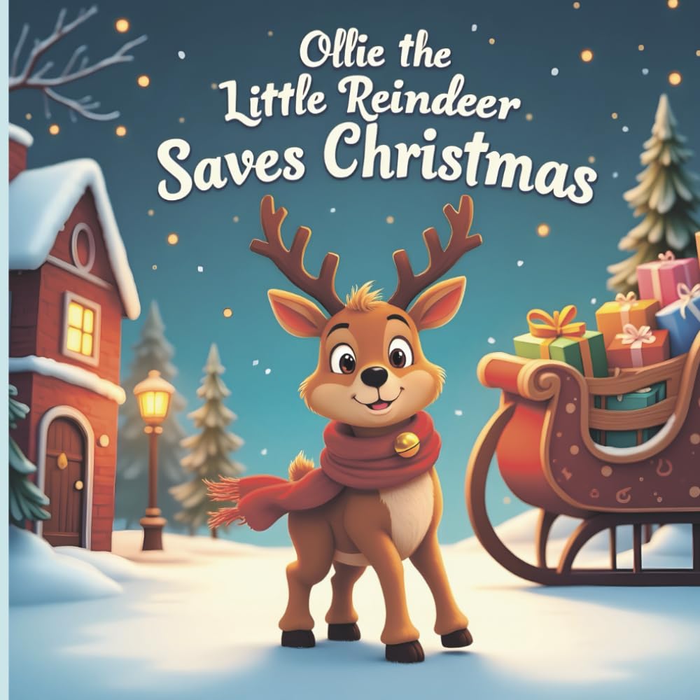 Ollie the Little Reindeer Saves Christmas: A winter children’s story about Christmas