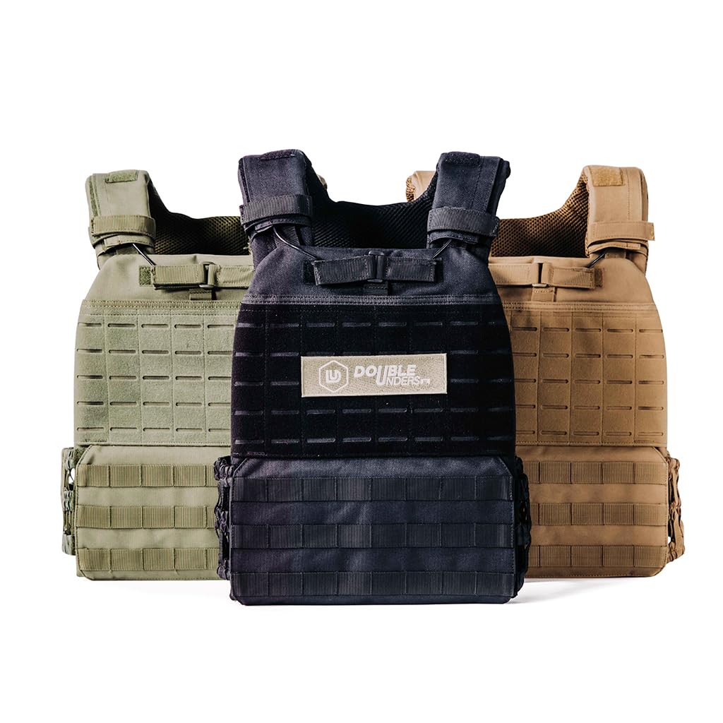 Gewichtsweste für Calisthenics - Krafttraining & Crossfit - Weight Vest - Fitness Gewichtsweste 6kg & 9 kg