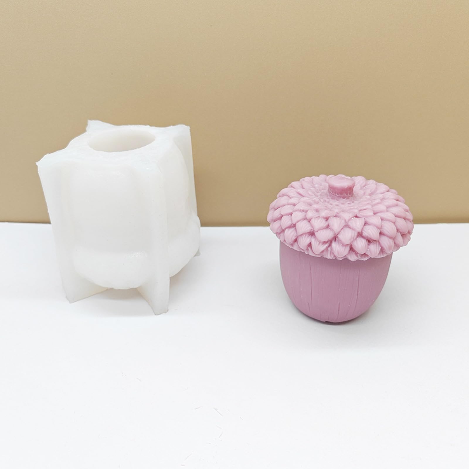 Piñas de pino, moldes de velas, forma de piña, molde de silicona, moldes para velas perfumadas, yeso para decoración del hogar, molde de silicona, piñas de pino, arcilla, fabricación artesanal
