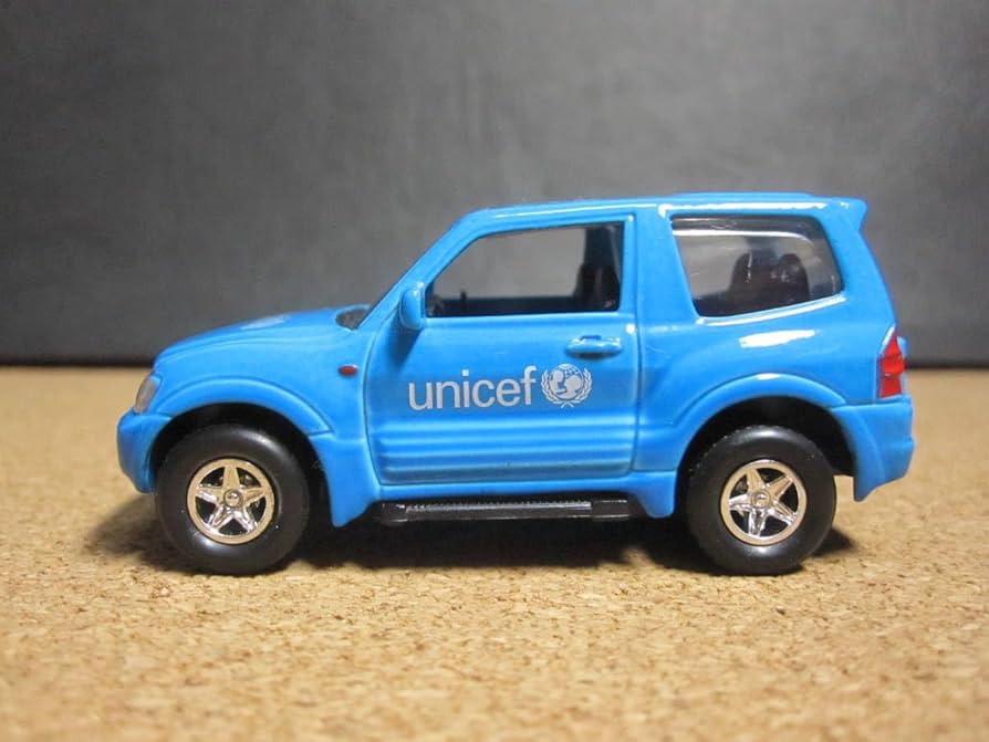 Amazon | 三菱パジェロ（ショート）三代目モデル/unicef支援車の