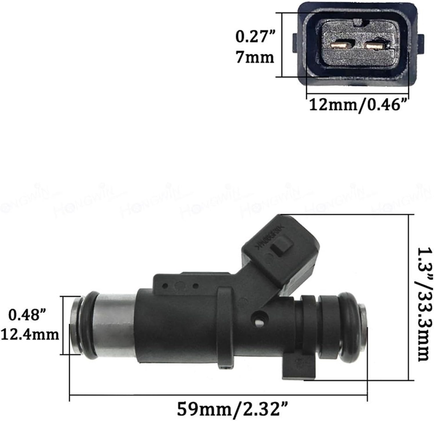 4pcs Fuel Injectors Connector 1984E0 01F002A 0280156357 348001 H00101F002A(4 SET)