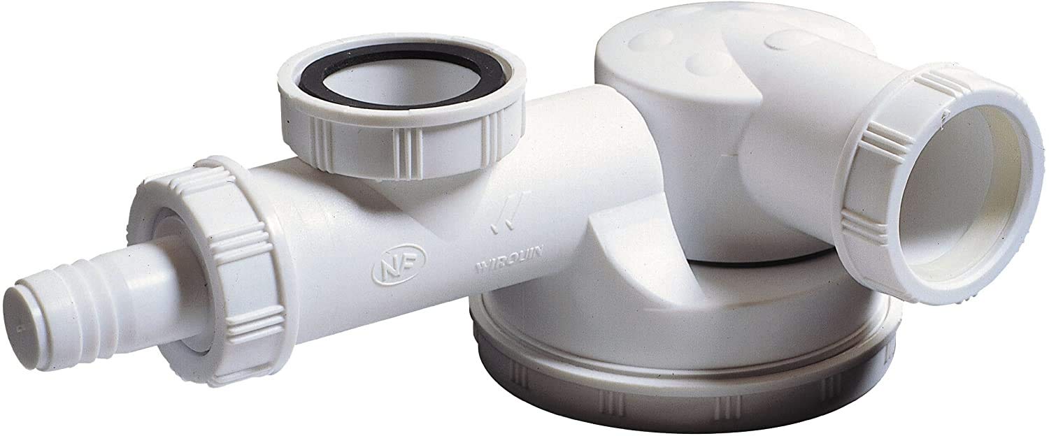 Wirquin tm100040 - Siphon espace tm100040 1 bac