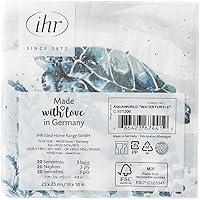 Vista 3 de Boston International - C871200 Boston International IHR - Servilletas de papel para bebidas de cóctel de 3 capas, 20 unidades, 5 x 5 pulgadas