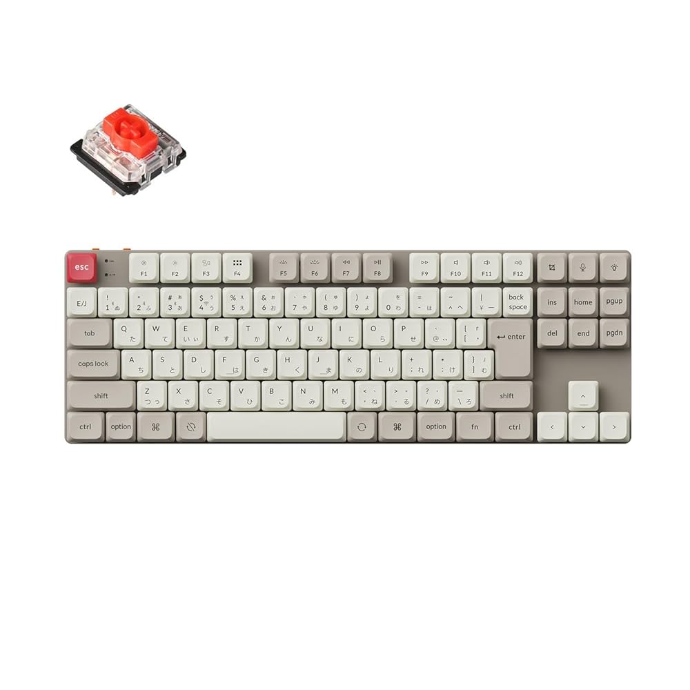 【美品】Keychron K1 Max RGB 赤軸(K1M-H1-JIS) Keychron K1 Max RGB 赤軸【K1M-H1-JIS】 キーボード K1 Max RGB