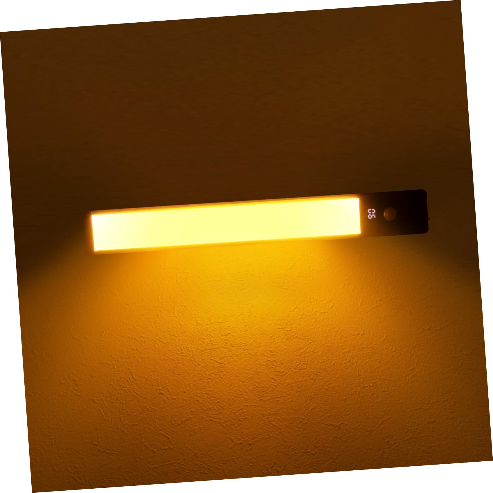Sewroro 4 Piezas Luces LED para Gabinetes con Sensor de Movimiento de Iluminación para Cocina Pasillo y Escalera Duración Consumo Iluminación y