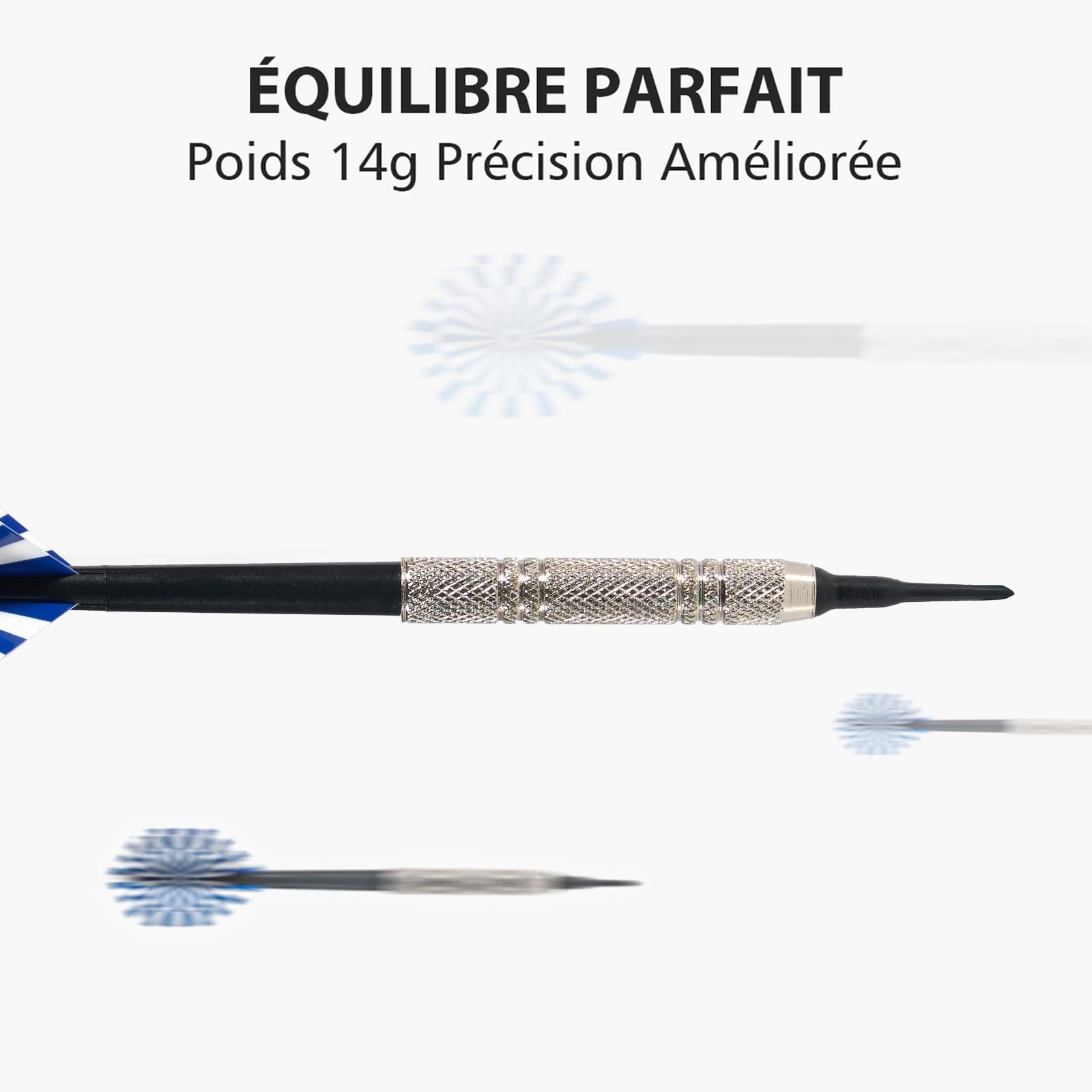 200 Punte Freccette In Plastica - Ricambio Per Freccette | Compatibili Con Bersagli Elettronici - Foto 7