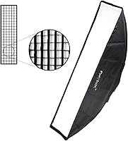 Vista 24 de Fotodiox Caja de luz Pro de 32 x 48 para estudio estroboscópico/flash con difusor suave y anillo de velocidad universal (3 a 6 pulgadas de diámetro)