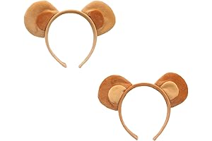 Adorable Bear Ear Headbands: A Pack of Perfect Pretend Play Accessories