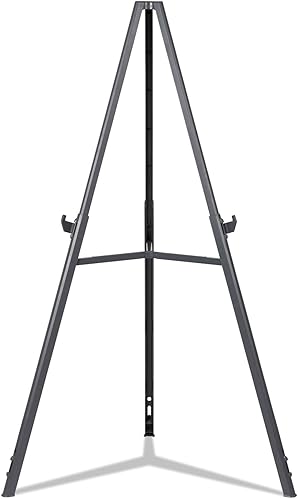 Miniatura 6 de MasterVision FLX11404 Quantum - Caballete de exhibición resistente, 35.62 pulgadas - 61.22 pulgadas de alto, plástico, negro, plateado