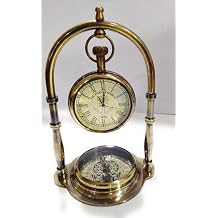 ARTIZANSTORE Nautical Compass Base Nautical Table Ship Antique Brass Hanging Desk Victoria London Pocket Vintage Decor Wedding Gift for Your Loved Ones