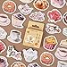 Produktbild PMSMT Nachmittagstee Dessert Serie Kreative Einfache Scrapbooking Briefpapier Dekoration DIY Kleber Aufkleber Kuchen Niedlich Süß 46 Blatt