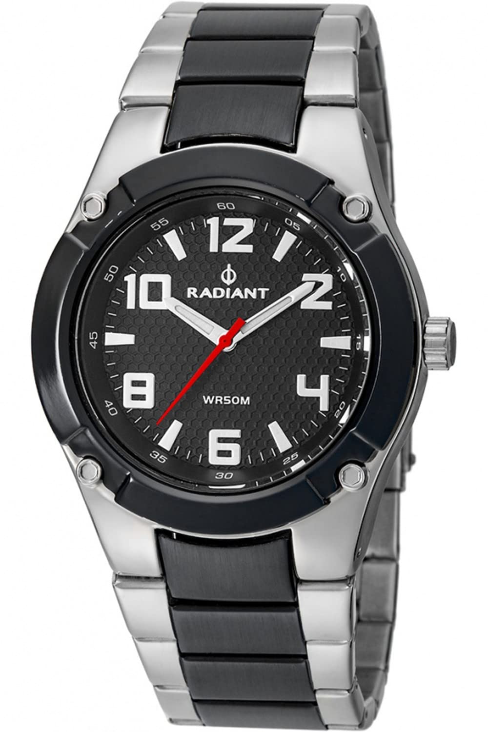 Radiant Reloj Analógico para Hombre de Cuarzo con Correa en Acero Inoxidable RA318201
