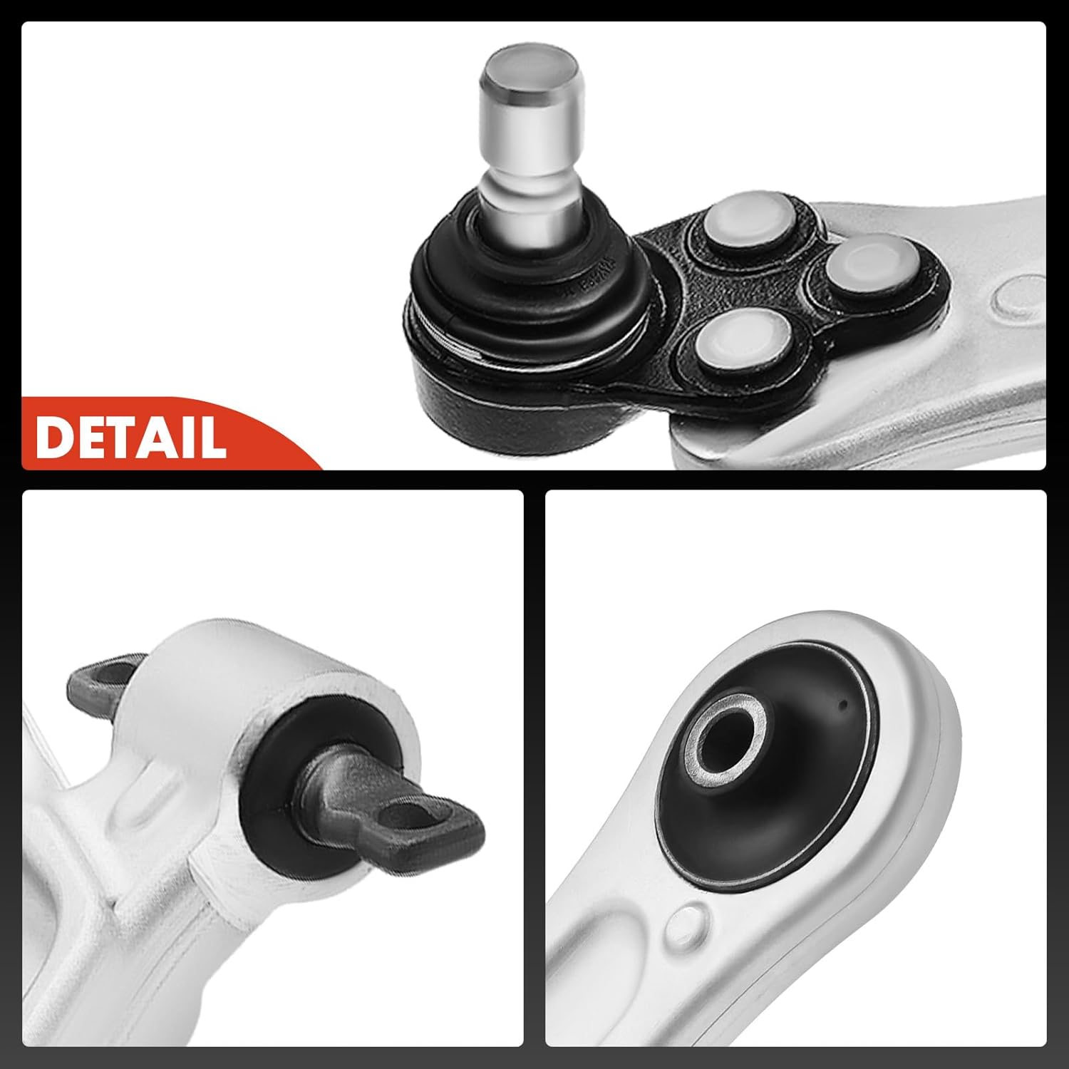 A-Premium Front Right Lower Control Arm, with Ball Joint & Bushing, Compatible with Chevrolet HHR 2006-2011, Cobalt 2005-2010, Pontiac G5 2007-2010, Pursuit 2005-2006
