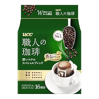 Amazon.co.jp: UCC 職人の珈琲 ドリップコーヒー 深いコクの