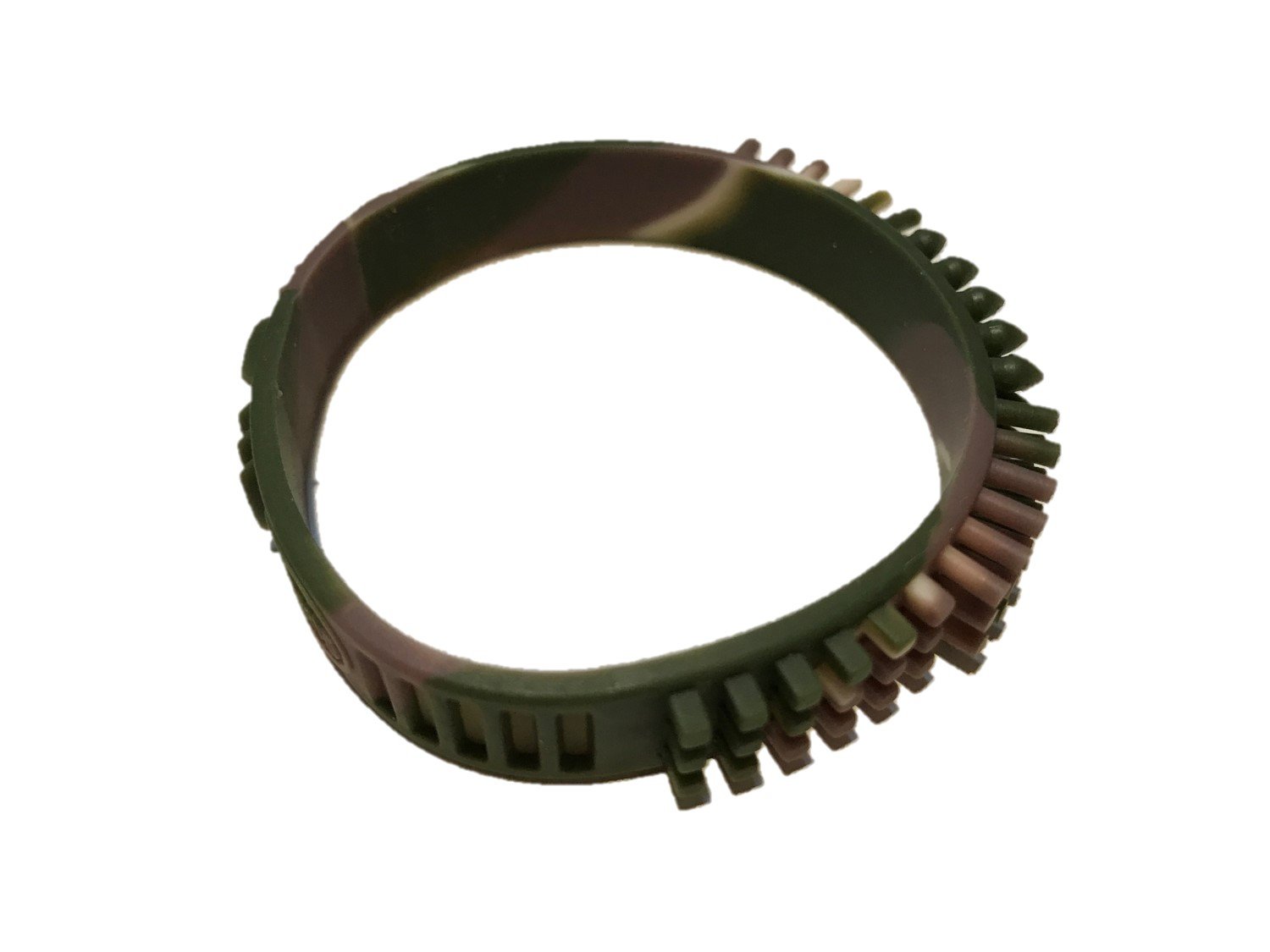 Fidgeto Sensory Fidget Bracelet (Medium, Green Camouflage)