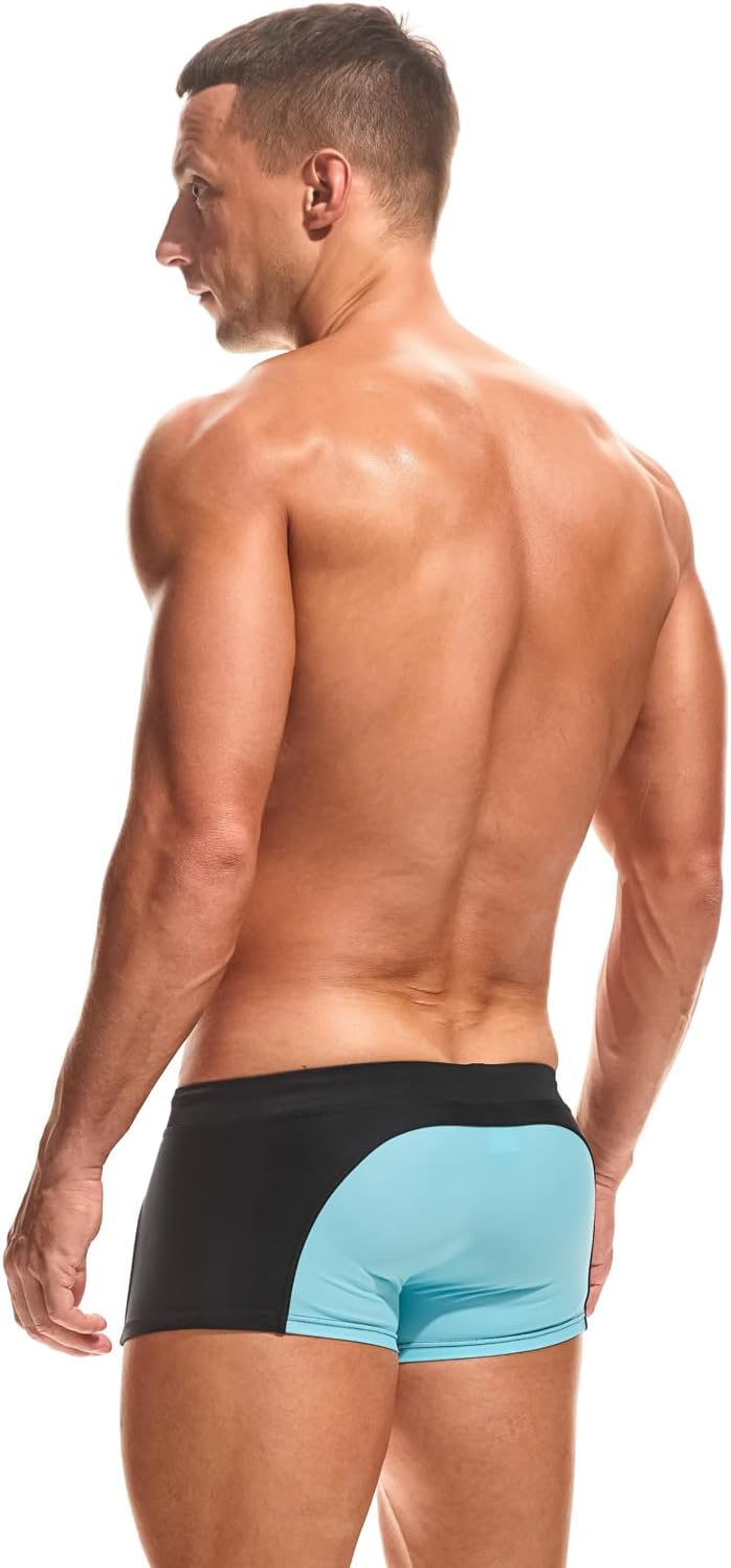 Taddlee Men's Swimwear Swimming Boxer Trunks Briefs Shorts Square Cut Swimsuits - Image 5