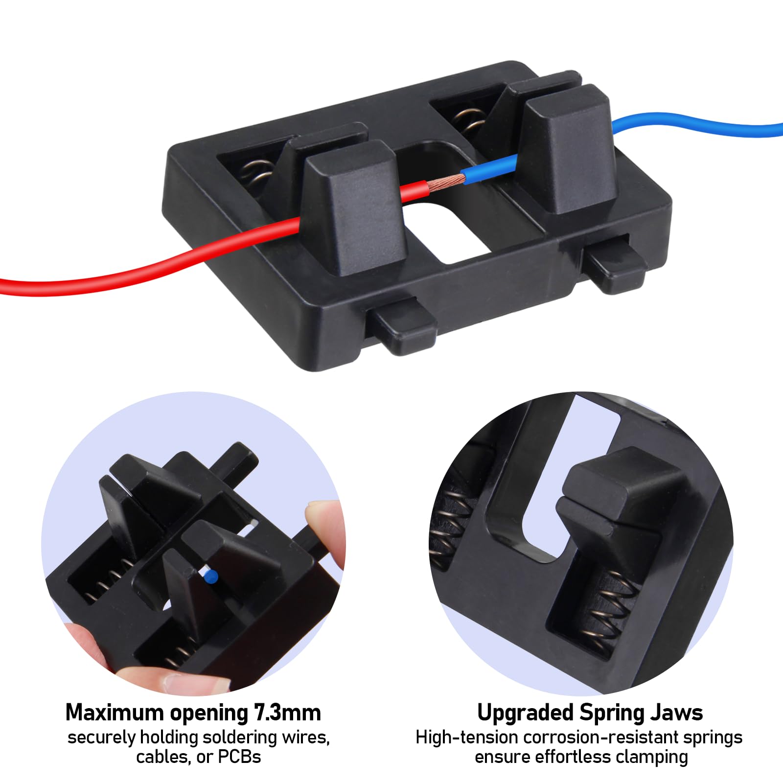 Welding Clamps Electric Wire Welding Fixture with Stabilizing Holder — Amazon image 5