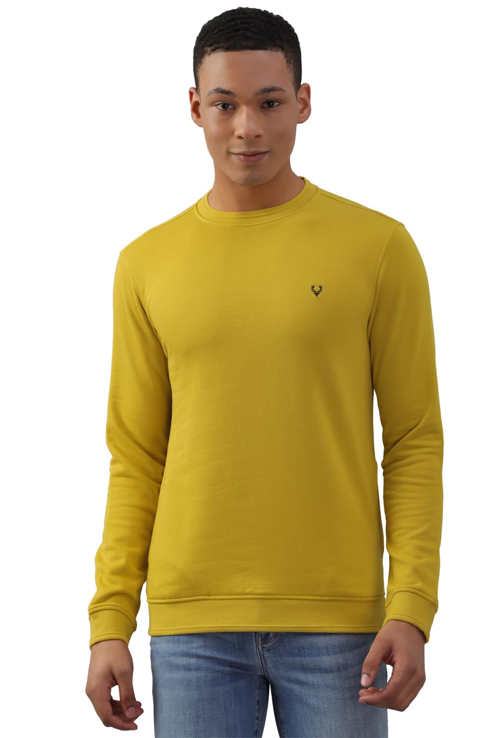 Allen Solly Men Round Neck Cotton Sweatshirt-image-19