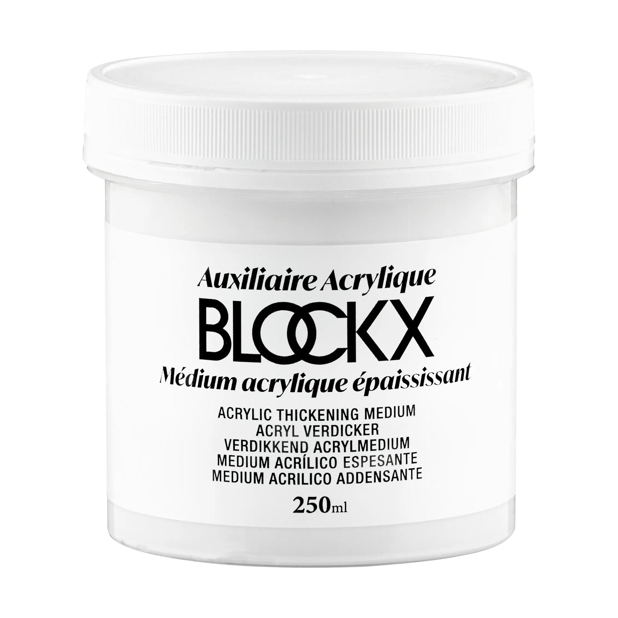 Blockx 35403BXC - Médium acrylique épaississant - 250ml