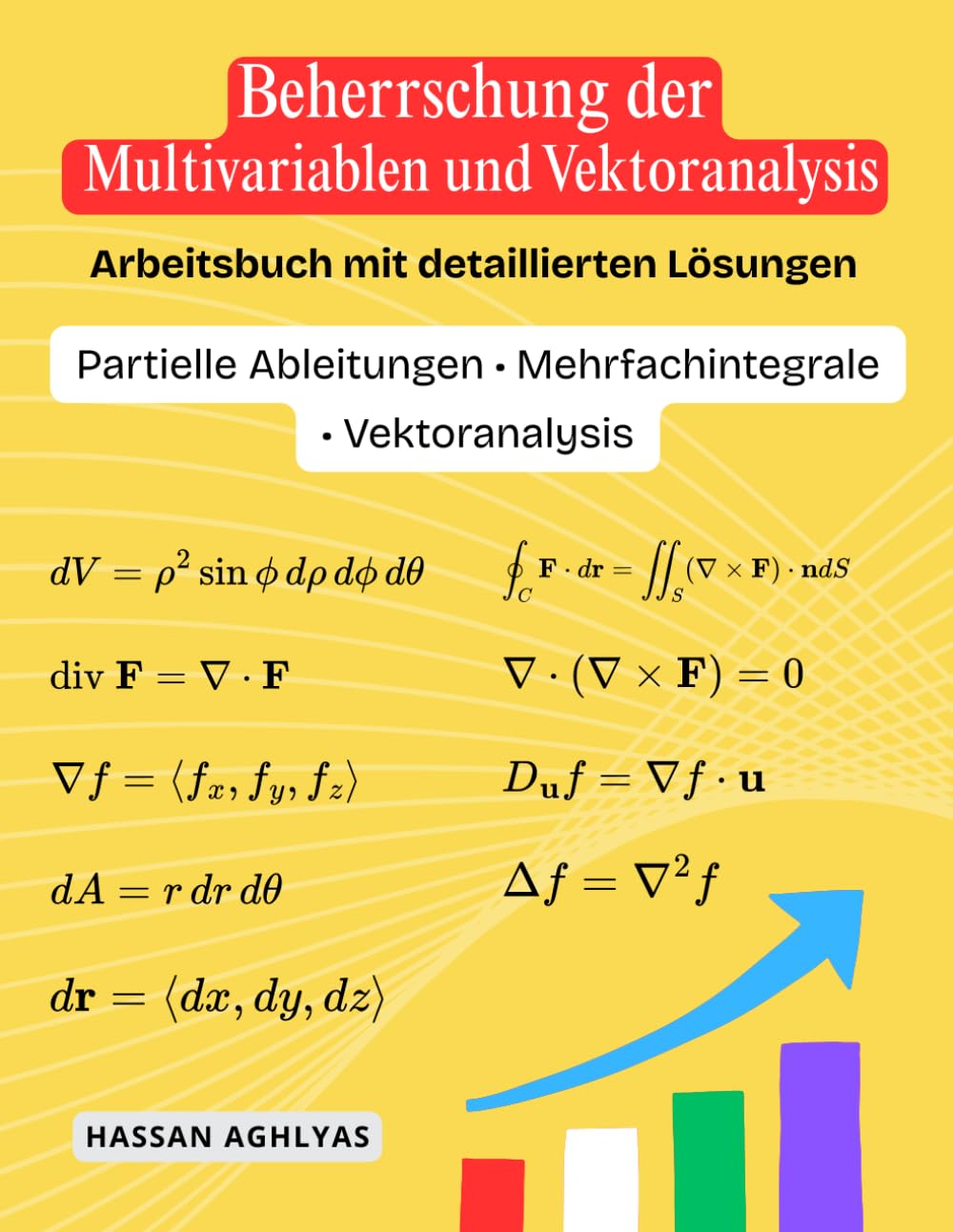 Beherrschung der Multivariablen und Vektoranalysis: Partielle Ableitungen • Mehrfachintegrale • Vektoranalysis | Arbeitsbuch mit detaillierten Lösungen