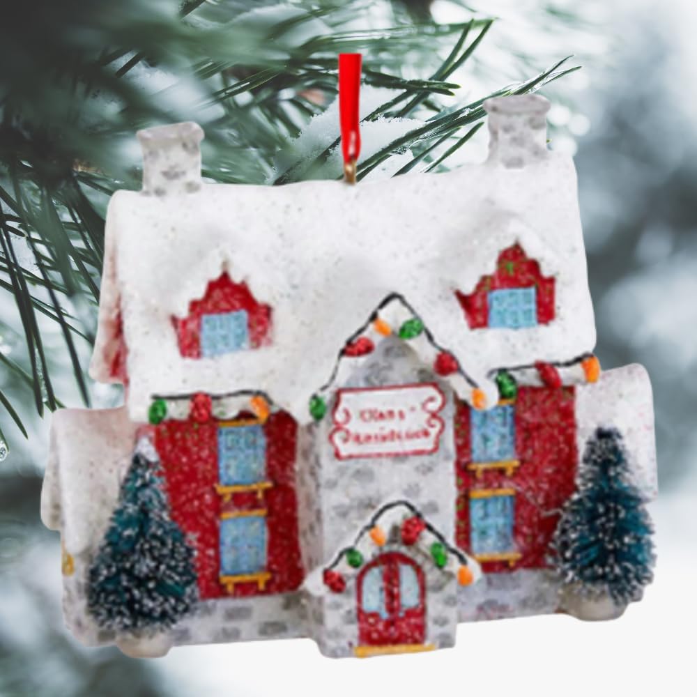Amazon.com: Village Christmas Ornament, North Pole Holiday