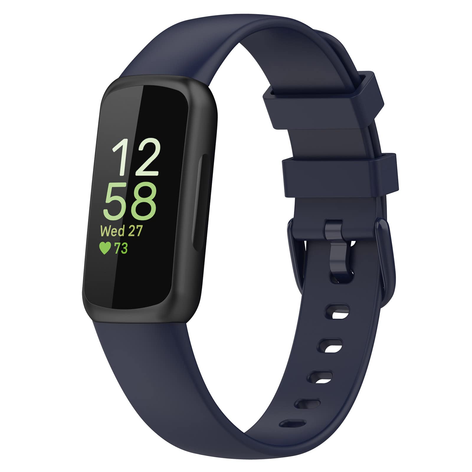 TopPerfekt Bands Compatible with Fitbit Inspire 3, Adjustable Soft Silicone Accessories Sport Strap for Women Men Bands-picture-30