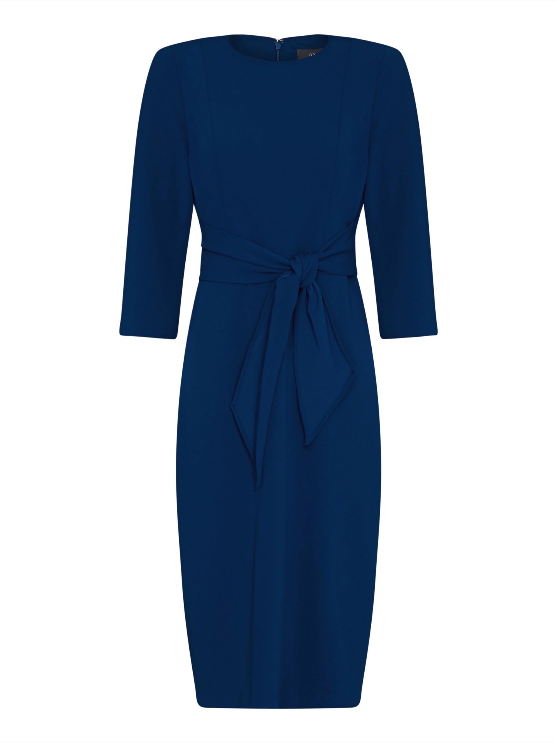 Adrianna Papell - Damen - Cocktailkleid - Knit Crepe Tie Waist Sheath - Edel, schlicht, Zeitlose Eleganz