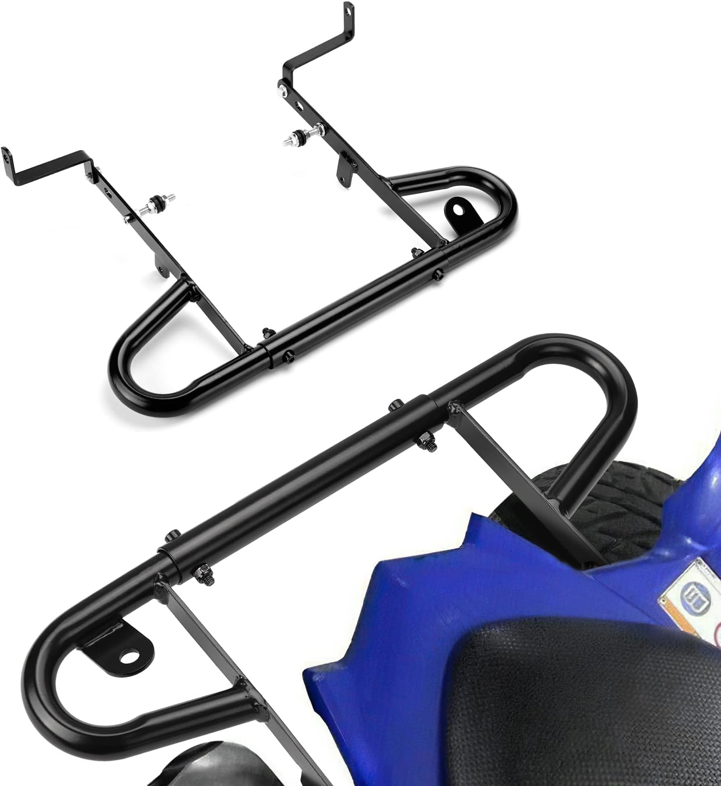 KEMIMOTO Rear Grab Bar, Back Wide Bar Bumper Compatible
