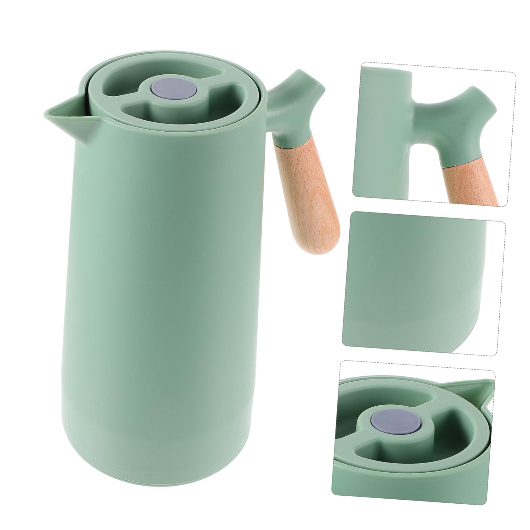 Thermosflasche aus Glas mit Wärmeisolierung für Tee und Zuhause