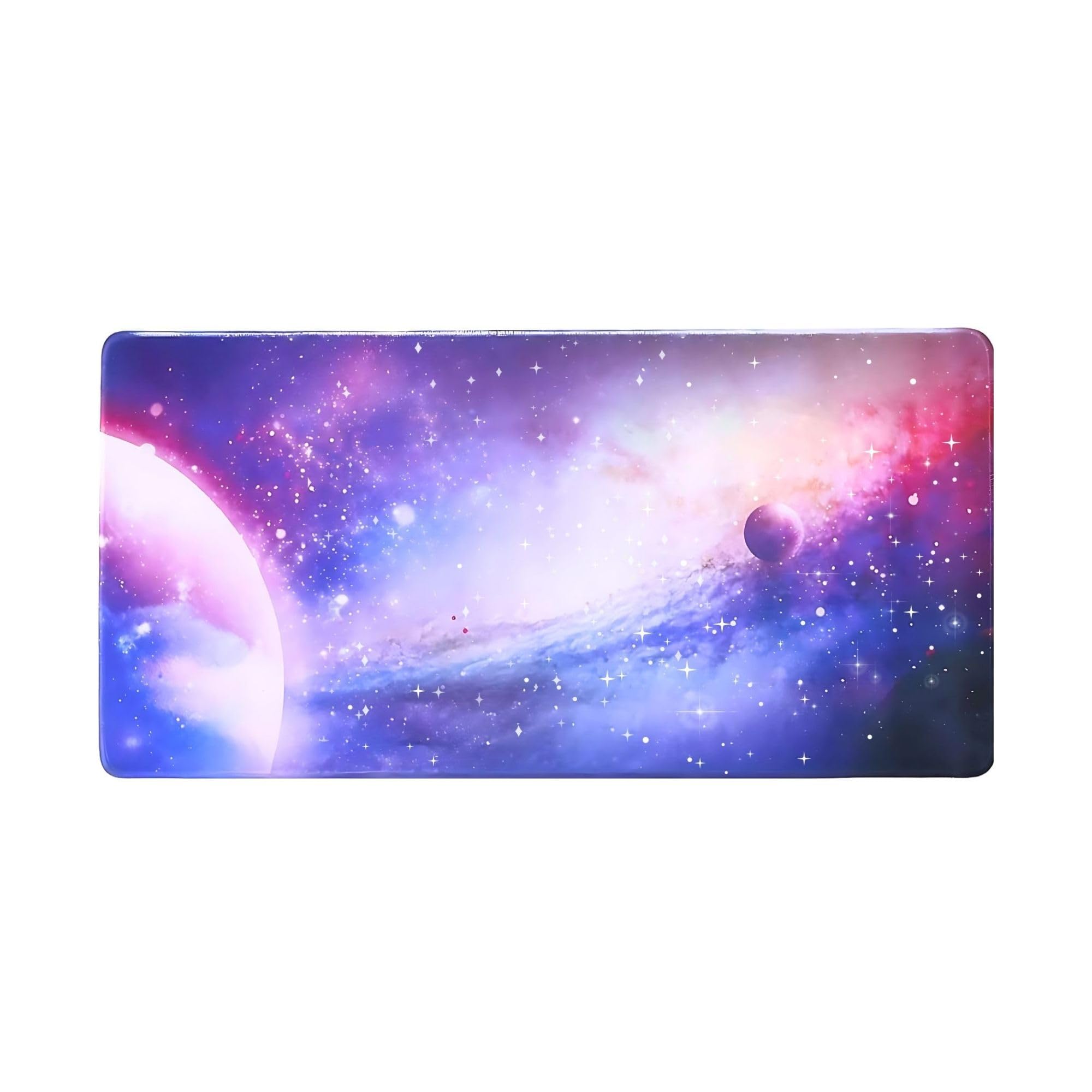 Hian Microfiber Gaming Mouse Pad and Keyboard Mat with Non-Slip Rubber Backing, Anti-Fingerprint, Anti-Glare Surface, Perfect for Gamers, Office Work, and Home Desktops (60x30CM) (Galaxy) (B0D49V6TW5) Amazon Price History, Amazon Price Tracker