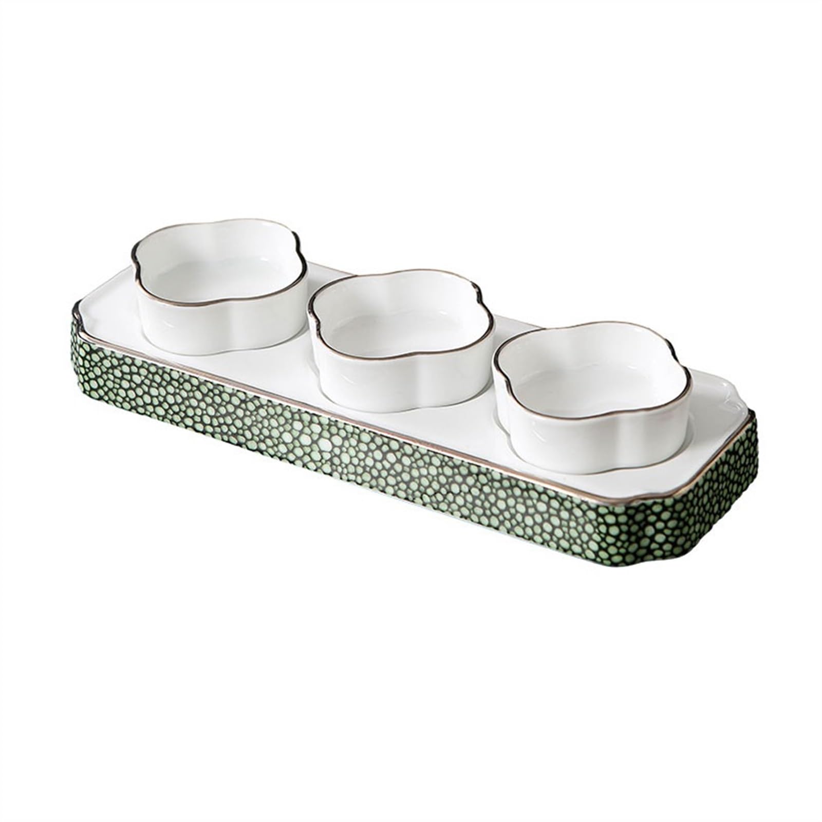 Ciotoline da Snack Scomparto in ceramica Piatti freddi Snack Contorni Piatto Stoviglie for hotel Snack Insalata Piatto dim sum Piatti Snack Ceramica
