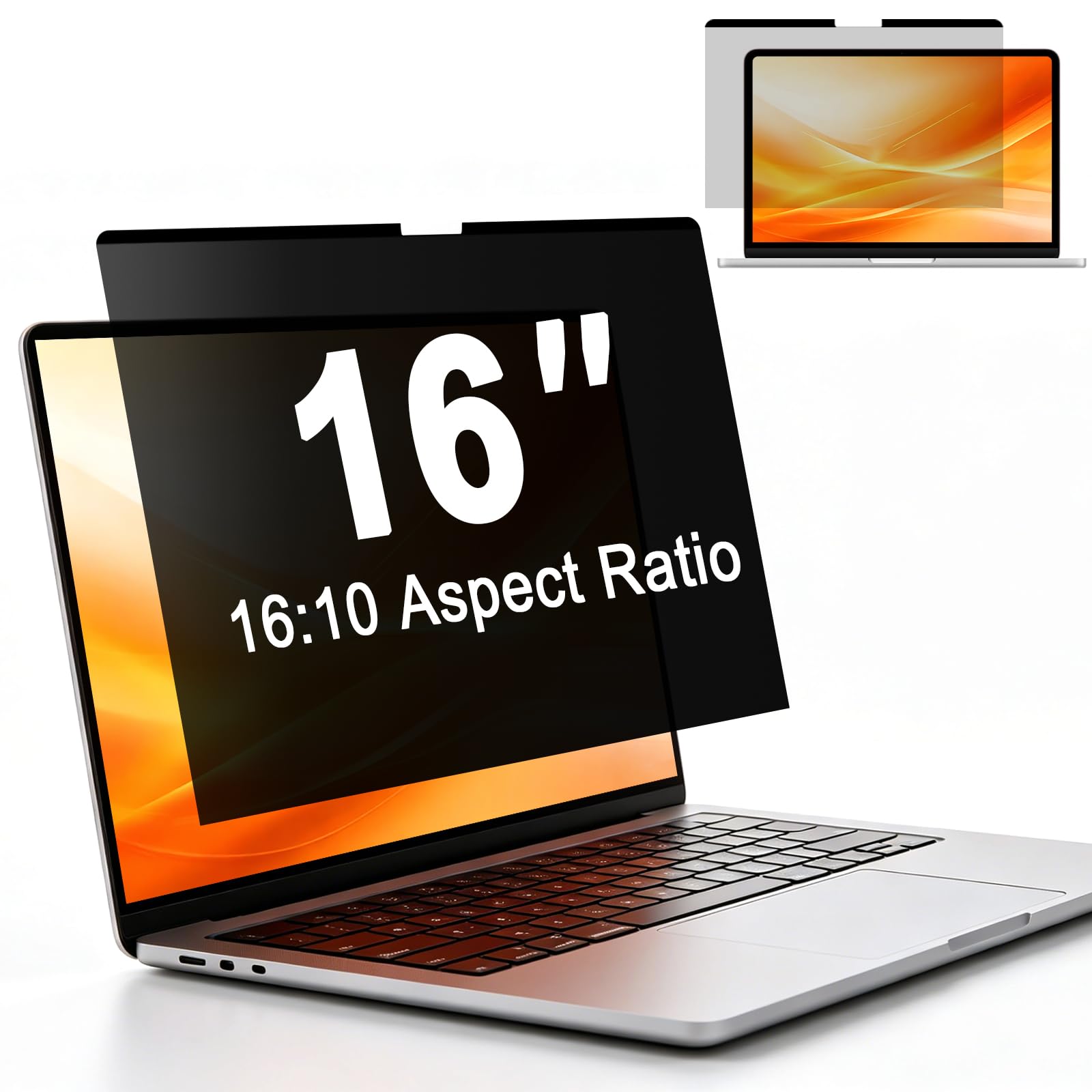 Magnetic Privacy Screen for 16 Inch Monitors