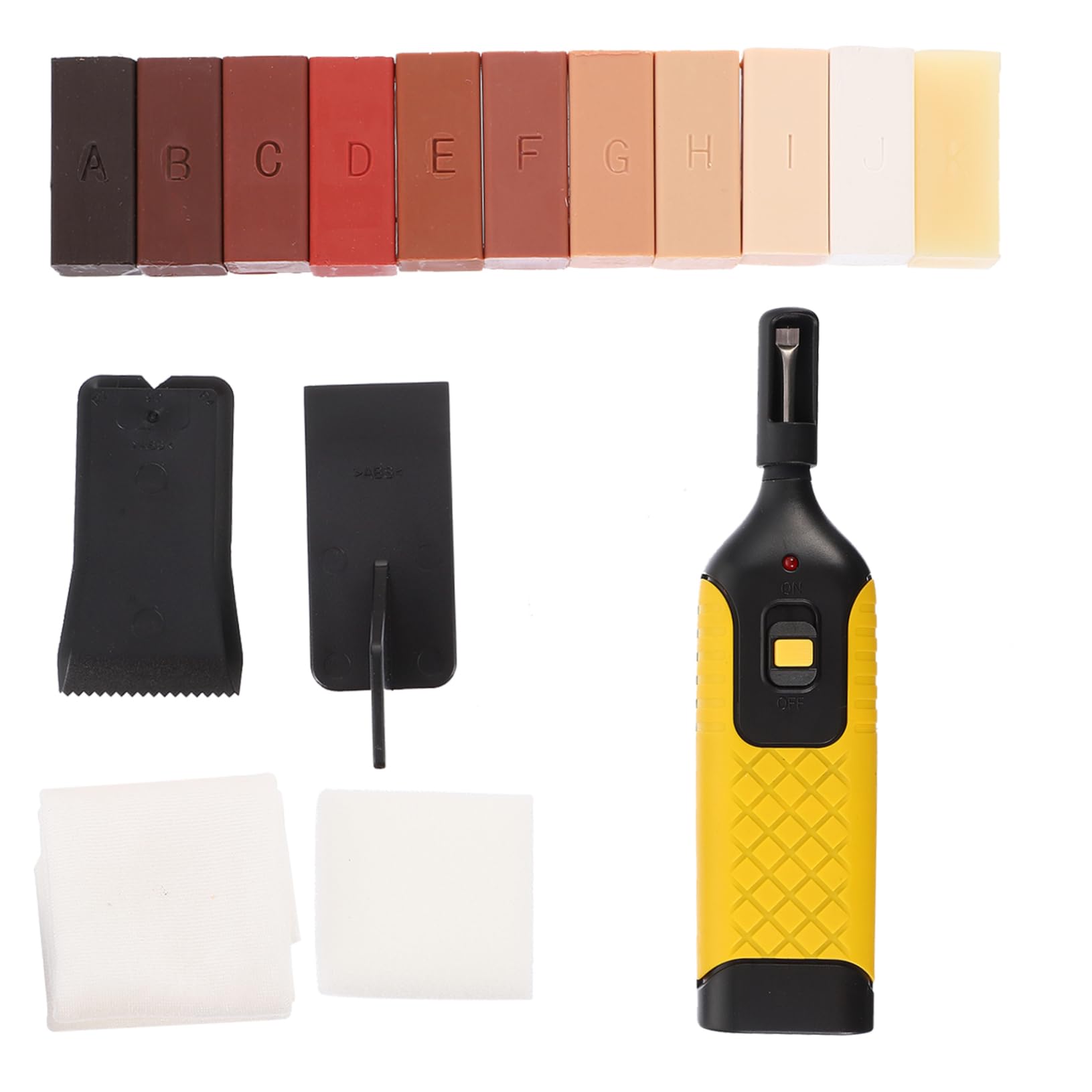 FOMIYES 1set Home Floor Accessories Scratch Repair Cordless Restorer Tool for Furniture Repairing for Laminate and Solid Flooring Easy to Use