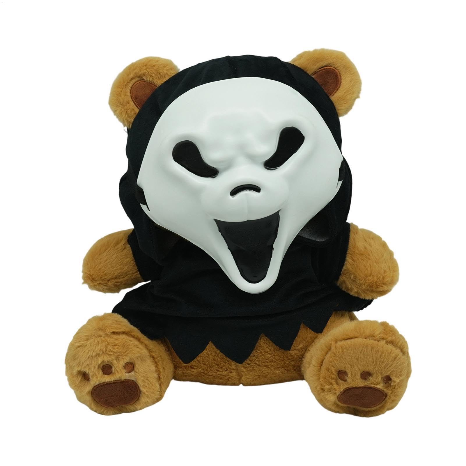 Generisch Orso di peluche di Halloween, morbido peluche come decorazione