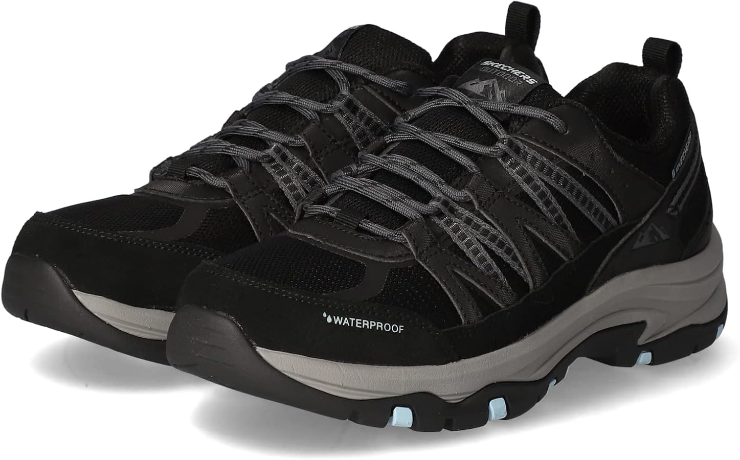 スケッチャーズ スニーカー TREGO-LOOKOUT POINT レディース ブラック