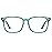 TIJN Blue Light Blocking Glasses for Women Men Clear Frame Square Nerd Eyeglasses Anti Blue Ray Computer Screen Glasses