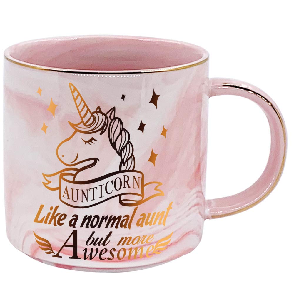unicorn aunt mug