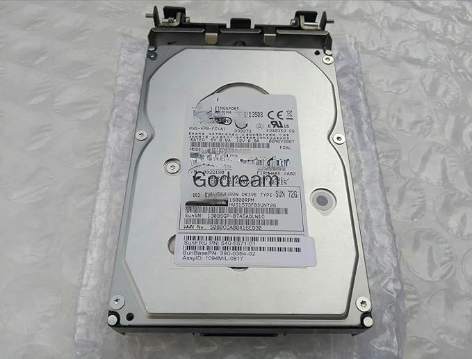 RKEBK for 3510 540-6571 390-0364-02 73G 15K FC Hard Disk HUS1573FBSUN72G