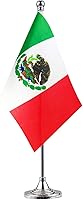 Vista 10 de Banderas de mesa de escritorio de Dominica República Dominicana, bandera de oficina, banderas internacionales de países del mundo, celebración