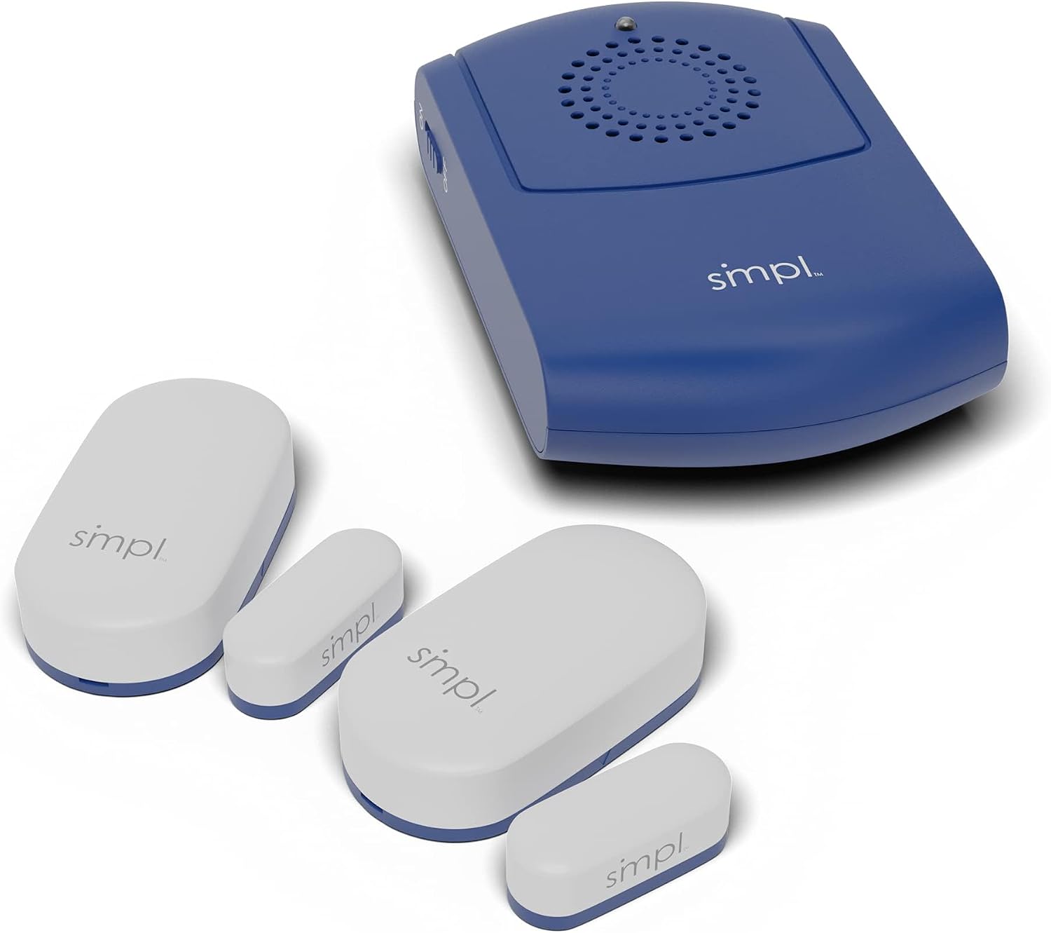 smpl Solar Doorbell + Pager Kit, Alerts Ecosystem Add-On, Pairs with Alerts Receivers, Wireless, Charges in Direct &amp; Indirect Sunlight, Easy to