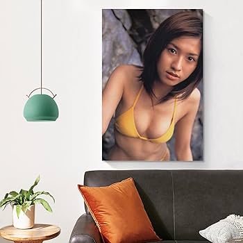 Amazon.co.jp: 森下千里写真ビキニ下着壁の絵ポスター バス