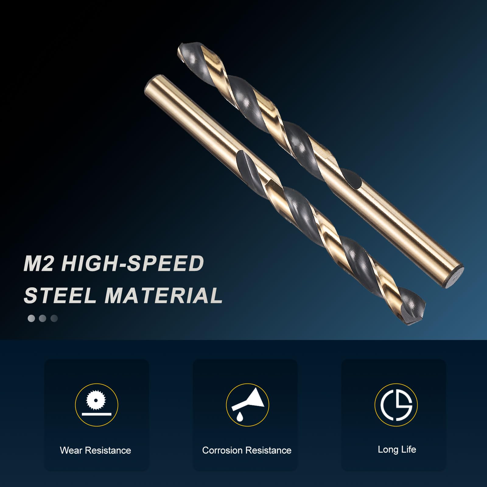 PATIKIL 11.1mm Drill Bit 7/16" - Image 3