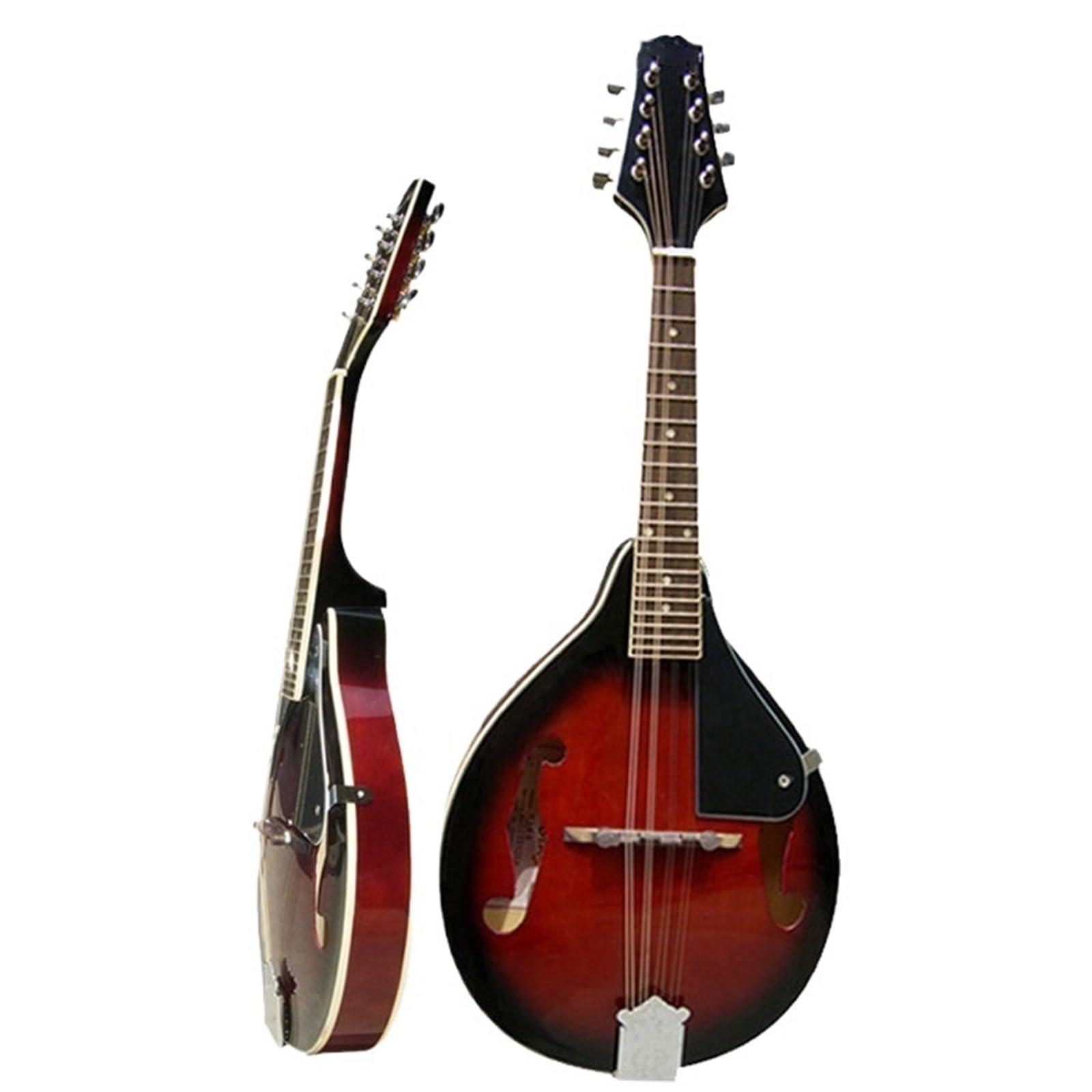 Mandoline Instrument De Musique Un Ensemble Complet D'instruments De Mandoline À Huit Cordes Pour Apprendre Le Piano(Red,Set 2)