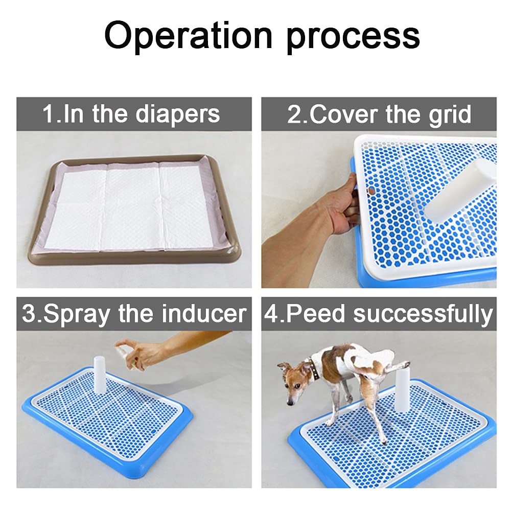 Liudan Sanitario Gato Pastel portátil Toliet Entrenamiento Plástico con Pilar Inodoro Tareas de Entrenamiento Potty Pad Pad Tray Tray Training Trainador urinario Pee Pad Cajas de Arena para Gatos
