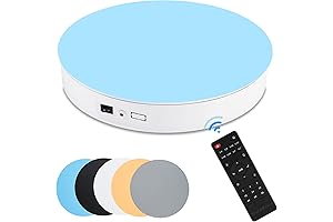 BAOSHISHAN Motorized Rotating Display Stand: Showcase Products with Finesse